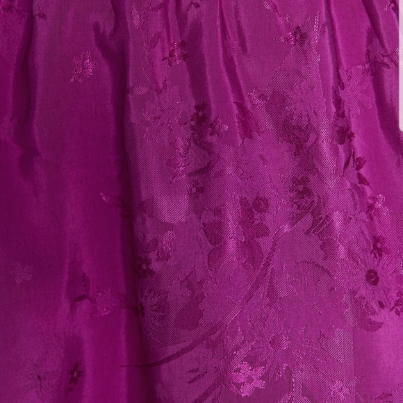 Zara Satin effect Jacquard Dress L - Picture 4 of 11